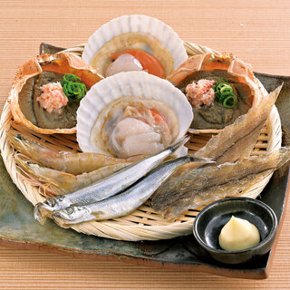 濱焼盛り合わせ