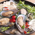 孔雀蛤火鍋