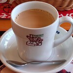 珈琲所コメダ珈琲店 - たっぷりカフェオーレ680円