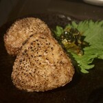 串揚げ＆心意気izakaya あしらい - 焼きおにぎり