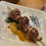 炭焼き 山鳥 - 砂肝