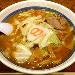 Hachiban Ramen - 野菜ラーメンの味噌味
