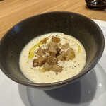 フレンチレストラン・プレジール - フラン菊芋クルトン