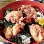 風味鳥 - （2015.2.14再訪）唐揚げ丼500円