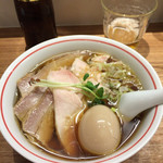 麺尊 RAGE - 特製軍鶏そば1050円