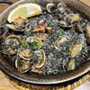ばる あらら - イカスミのパエリア