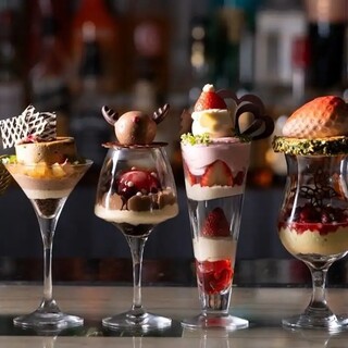 旬のパフェを味わう至福のご褒美時間