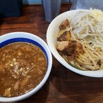 雷 - 野菜つけ麺ミニ 950円