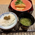 輪久 - 海苔味噌ご飯