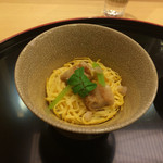 味 ふくしま - 穴子の蒸し寿司。