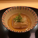 味 ふくしま - 胡麻豆腐の揚げ出し。