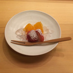 味 ふくしま - でこぽんとあまおう。