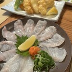 睦月処　穂寿美 - かさご（ガシラ）と天盛り