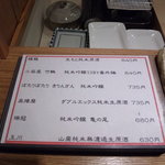 鮓や 大東 - お酒のメニュー（2010.3)