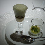 レフェルヴェソンス - あん肝、根セロリ、セロリを２口で～