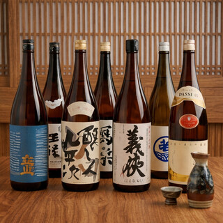 【厳選・銘酒】全国から届く、季節を彩る「限定酒」と料理と共に