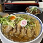 中華そば ふじ田 - 料理写真:チャーシュー麺  ¥1000  その他もろもろ