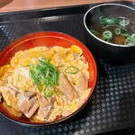 湯田製麺 - 親子丼 730円