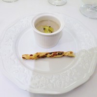オー・プロヴァンソー - ごぼうのフラン
                　生ハムとブラックオリーブのパイ