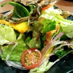 けとばし屋 チャンピオン - 有機野菜サラダ　500円