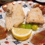 ふく政 - 太い唐揚げ