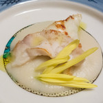 ふく政 - ふぐオリーブやき