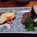 ふく政 - マナガツオとイイダコ