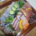 おかふく - 料理写真:刺し盛り3000円