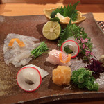 四季の味 哲粋 - お造り盛り合わせ