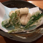 四季の味 哲粋 - 穴子の天ぷら