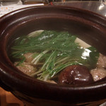 四季の味 哲粋 - 地鶏の梅団子鍋