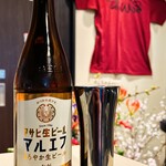 たこちゃん - マルエフ中瓶¥650冷えてます。