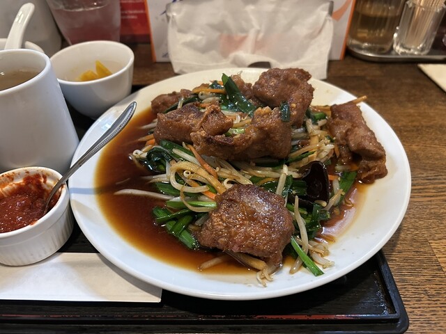 レバニラ定食 kei楽 （ケイラク） - 清瀬/食堂 | 食べログ