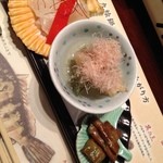 35082645 - タケノコのきんぴら
                    蕪の千枚漬け