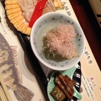 土佐料理 祢保希 新宿店 - タケノコのきんぴら
                  蕪の千枚漬け