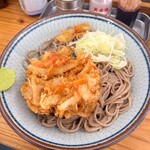 永當蕎麦 - かき揚げぶっかけ蕎麦
