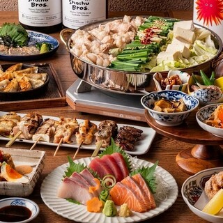 多彩なシーンに最適な、飲み放題付の贅沢なコースを豊富にご用意