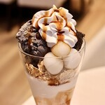 ナナズグリーンティー - 料理写真:黒胡椒白玉パフェ