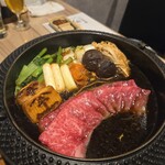黃金出汁涮涮鍋與江戶前壽司 肉之Asatsu 梅田御初天神店 - 