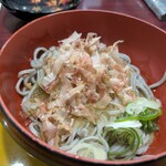 越前生そば ながと - 細麺のおろし蕎麦