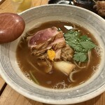 蕎麦と鶏 はんさむ - 