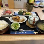 郷土風味 魚来亭 - 料理写真:これに天ぷらが付きます