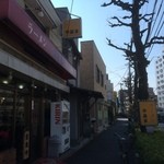 中島家 - 中島家@横浜　道路から看板が見えます