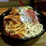 辛つけ麺専門　カラツケ グレ - 20150215
      ニクブッカケ（大盛）辛味Max大辛