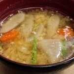 とんかつすずき - 味噌汁