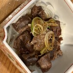 桜丸 - 大山どりの砂肝ニンニク醤油付け