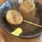 鐘庵 - 大根と玉子のおでん