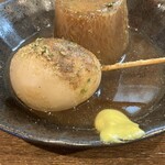 鐘庵 - 大根と玉子のおでん