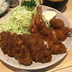 丸一 - 盛り合わせ定食（2700円）