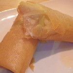 菜根譚 北海道中華 - 春キャベツとチーズの春巻き（追加）